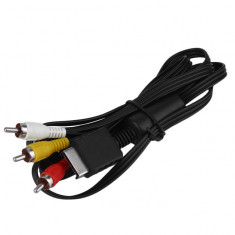 Cablu 1.8m RCA audio video pentru Sony Playstation PS3 foto