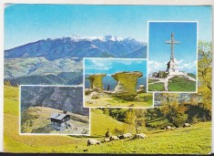 bnk cp Muntii Bucegi - Vedere - circulata
