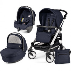 Carucior 3 in 1 Pliko Switch Easy Drive Sportivo Navy foto