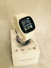 Ceas Barbatesc Smart Watch White + Cutie Instructiuni foto