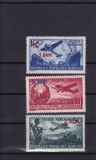 ROMANIA 1952 LP 319 AVIOANE VALORI MARI SUPRATIPAR SERIE MNH, Nestampilat