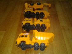 Power Truck 15 cm jucarii masinute copii (4 bucati) foto