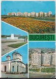Bnk cp Bucuresti - Vedere - uzata, Circulata, Printata