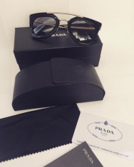 Ochelari de Soare Prada Black Negru SPR 09QS Dama ! Pachet Complet !!! foto