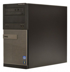 Calculator Dell Optiplex 3010 Tower, Intel Core i5 3470 3.2 GHz, 4 GB DDR3, 500 GB HDD SATA, DVD, Placa Video Noua nVidia GeForce GT 740, 1 GB DDR3, foto