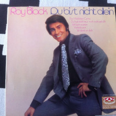 Roy Black ‎Du Bist Nicht Allein 1970 disc vinyl lp muzica usoara pop slagare VG+