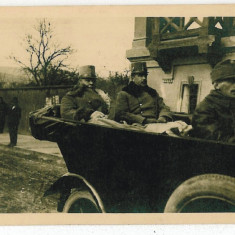 1280 - SIGHET, Maramures, WW I, Officers - old postcard - unused - 1917
