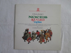Stravinsky - Noces/Renard _ vinyl,LP,Franta foto