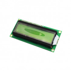 LCD 1602 cu Interfata I2C si Backlight Galben-Verde foto