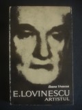 Ileana Vrancea - Eugen Lovinescu. Artistul