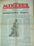 Minerul 1 mai 1939 insemnari autografe St. Voitec Timisoara Florica Hociung