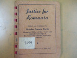 Dreptate pentru Romania Detroit 1946 N. Neamtu Martin Justice for Romania 200