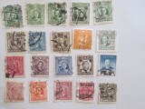 TIMBRE CHINA LOT 20 BUC STAMPILATE, Stampilat