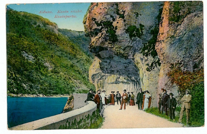1738 - Orsova, DANUBE KAZAN - old postcard, CENSOR - used - 1916