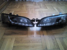 Set faruri tuning Opel Vectra B 99-02 - Daylight/Dayline - Black - foto