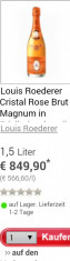 Louis Roederer Cristal Rose Brut Magnum 2007 1500 ml +Macalan 15Y cadou foto