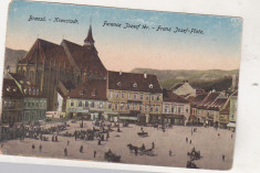 bnk cp Brasov - Piata Franz Josef - necirculata foto