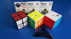 Cub Rubik 2x2x2 MoYu LingPo Profesional 50mm foto