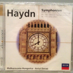 HAYDN - SYMPHOINY no 94,100,101(1974/DECCA/GERMANY) - CD ORIGINAL/Sigilat/Nou