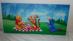 Tablou panza canvas Winnie the pooh la cina foto