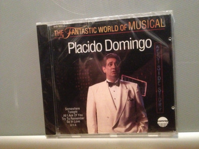 PLACIDO DOMINGO - THE BROADWAY...(1988/WARNER/GERMANY) - CD ORIGINAL/Sigilat/Nou foto