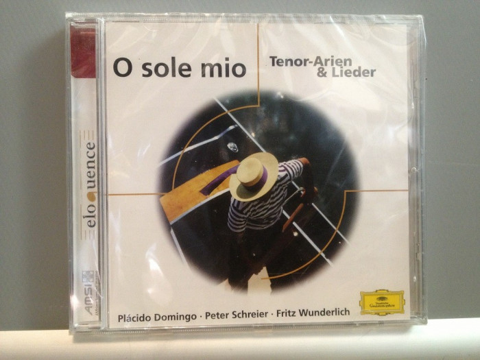 DOMINGO/SCHREIER..- O SOLE MIO(1977/UNIVERSAL/GERMANY) - CD ORIGINAL/Sigilat/Nou