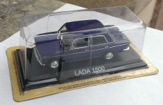 Macheta Lada 1500 DeAgostini + revista Masini de Legenda nr.7, scara 1/43 foto