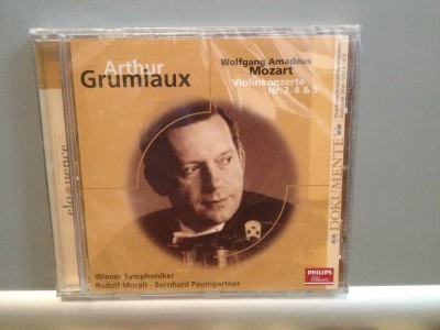 Arthur Grumiaux -Violin - MOZART(2000/PHILIPS/GERMANY) - CD ORIGINAL/Sigilat/Nou foto