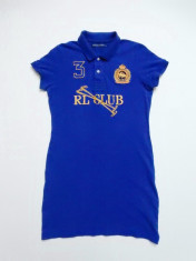 Rochie / tricou Ralph Lauren Sport Challenge Cup RL CLUB; impecabila, ca noua foto