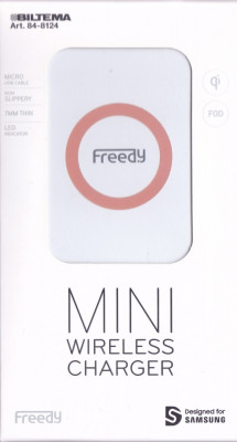 Incarcator wireless Biltema - Freedy ( Qi integrated ) foto