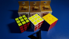 Cub Rubik 3x3x3 Yuxin Fire Profesional 56 mm foto