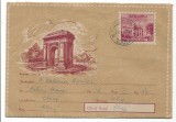 (No4) plic CIRCULAT -BUCURESTI-ARCUL DE TRIUMF-stampila rara, Stampilat