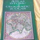 Atlas istoric si geografic scolar foto