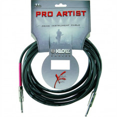 Klotz Pro Artist PROA030PP cablu instrument de doar 3m negru foto