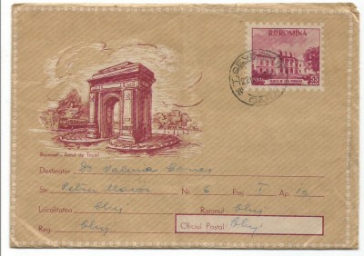 (No4) plic CIRCULAT -BUCURESTI-ARCUL DE TRIUMF foto