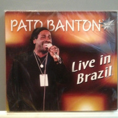 PATO BANTON - LIVE IN BRAZIL(2003/ZYX REC/GERMANY) - CD ORIGINAL/Sigilat/Nou