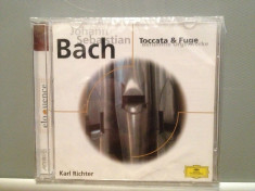 BACH - TOCCATA &amp;amp; FUGE(K.RICHTER) (1980/POLYDOR/UK) - CD ORIGINAL/Sigilat/Nou foto