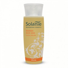 Solanie - Peeling de fata cu extract de mango , orez - aha 150 ml foto