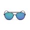 Ochelari Soare Unisex Fashion Retro Design - Protectie UV - Negru + Verde