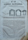 Cumpara ieftin Muzeu national ; gazeta literara si industriala , nr. 16 , 1836 , 4 gravuri