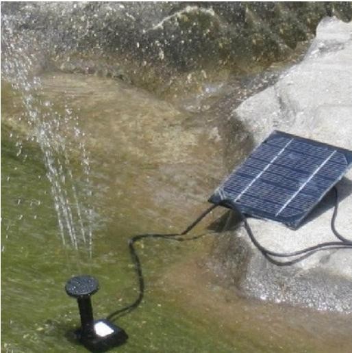 Fântână arteziană solară - pompa fotovoltaica (exterior - iaz, grădină) foto mare Fântână arteziană solară - pompa fotovoltaica (exterior - iaz, grădină) foto mare