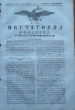 Vestitorul romanesc , gazeta semi - oficiala , 2 Noiembrie 1843