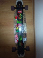 Longboard Original Skateboards Apex 37 Carbon, de colectie! foto