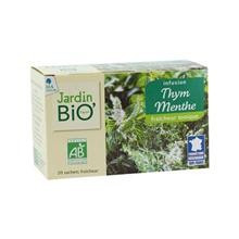 Ceai Bio din Plante Cimbru Menta Jardin Bio 20pl Cod: 11238j foto