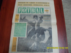 Revista Fotbal 26 08 1970 foto