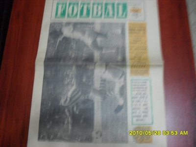 Revista Fotbal 9 09 1970 foto