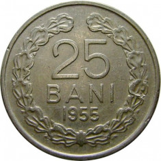 ROMANIA, 25 BANI 1955 * cod 48.4 foto