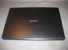 carcasa completa cu balamale laptop ACER ASPIRE 4810t 4810z,stare buna foto