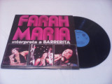 DISC VINIL LP FARAH MARIA-INTERPRETA A.BARREITA RARITATE!!!!1970 CUBA, Latino