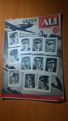 revista ALI aripi de razboiu octombrie 1942-luptatorii aviatori foto